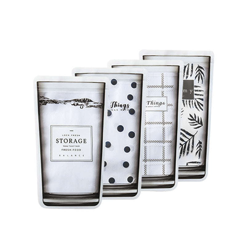 Reusable Silicone Food Storage Bags - Eco-Friendly & Leak-Proof