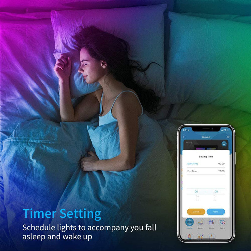 Smart WiFi LED Light Strip - App & Voice Control