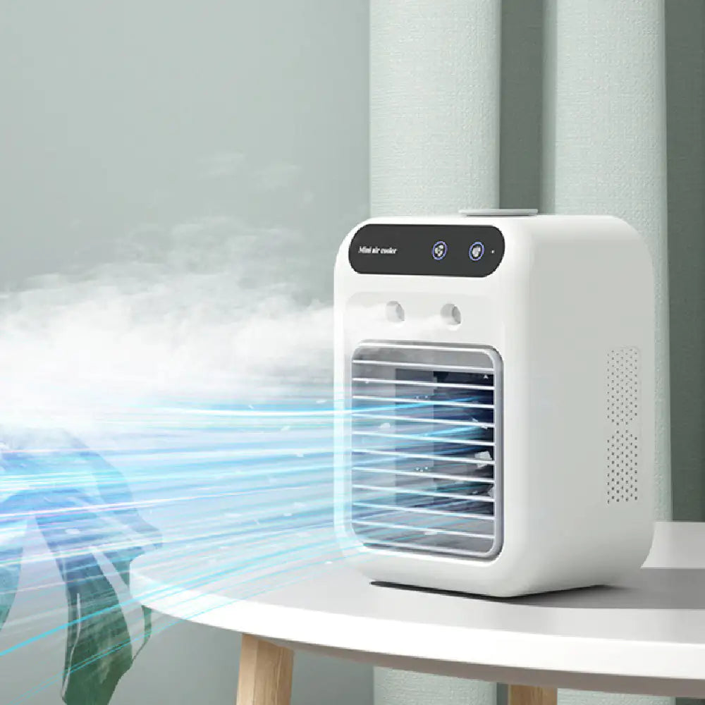 Portable 3-in-1 Air Cooler Fan - Mini AC with Humidifier for Room, Office & Car